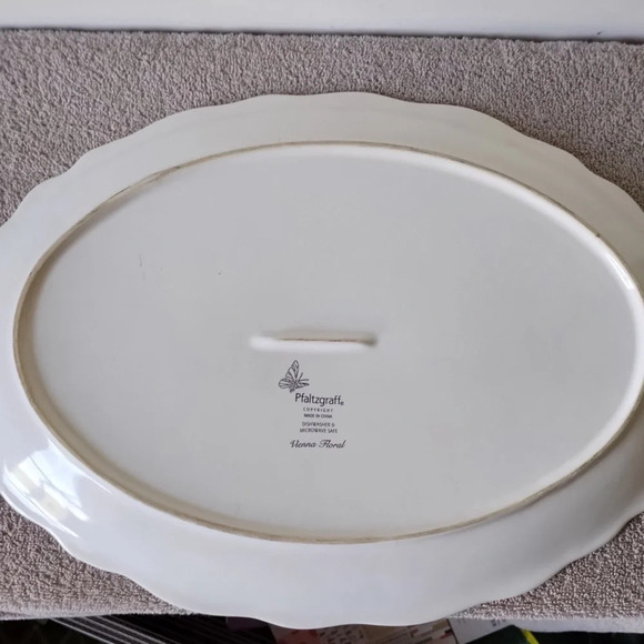Pfaltzgraff Vienna Floral Serving Platter - Picture 2 of 3